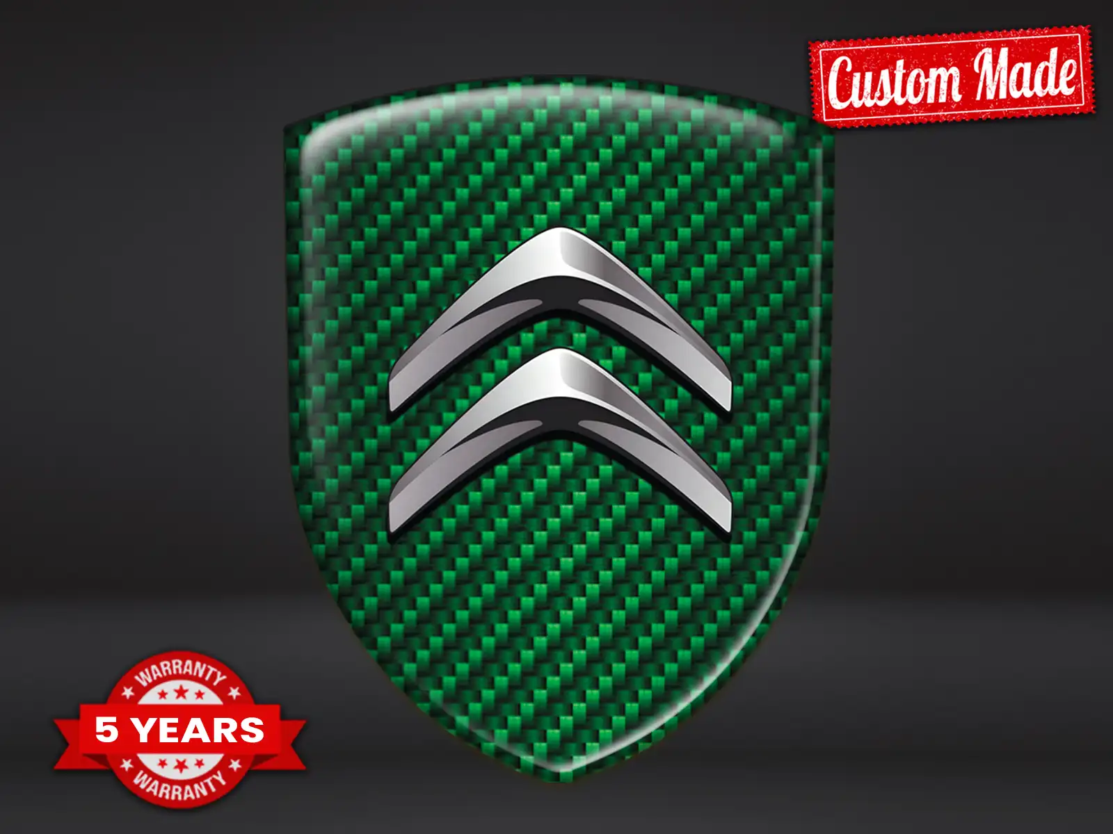 Citroen Emblemas Silicona Auto Profesional Personalizable